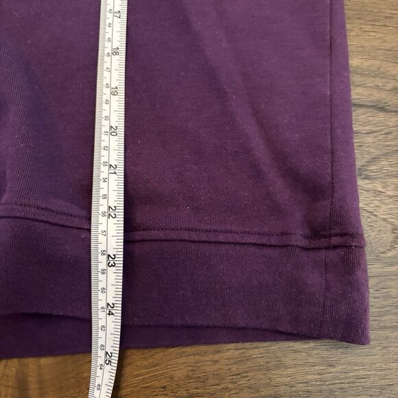 Vintage Adrian Dearfield Grandma Collared Sweatshirt Women's L Bird Purple/Gold - Picture 8 of 9